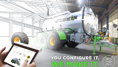 De Joskin online machineconfigurator breidt alsmaar verder uit.