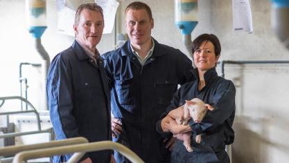 Ivan De Keyser van Breydel, David Martain en Inge Van de Steene van Marvaco:  Een lokaal, duurzaam,  gezond en diervriendelijk verhaal is een meerwaarde.