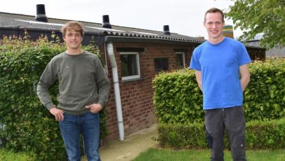 Thomas Linssens (links) en Thomas Moors: Met Boer&amp;Verstand willen we juiste feiten en cijfers in het debat brengen.