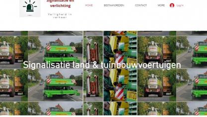 Voor een schoolopdracht werkten 4 studenten een informatieve website over signalisatie en verlichting uit.