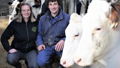 Nico verzorgt heel het boerderijgebeuren, terwijl Ann de ijszaak runt.