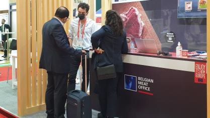 Het was de eerste keer dat er varkensvlees geserveerd werd op de Wereldexpo in Dubai.