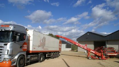 Tussen oogst en 1 februari werden 1,72 miljoen ton aardappelen afgeleverd.