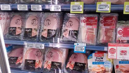 10 cent extra per pakje van 100 g vleeswaren, maakt een groot verschil voor de vleesverwerker.