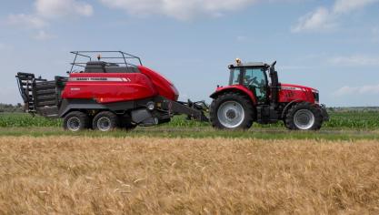 De grootpakpersen van de 2200-serie van Massey Ferguson werden vernieuwd.
