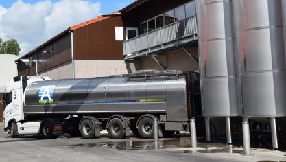 De A-ware België melkprijs bij reële gehaltes en een jaarleverantie van 1.300.000 l inclusief de hoeveelheidspremie en met de maximale toeslag voor kwaliteit en duurzaamheid, is 63,28 euro.