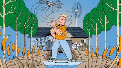 De klimaatkoploper is een klimaatrobuuste landbouwer, die zowel binnen als buiten de sector als ambassadeur en inspiratiebron kan zijn