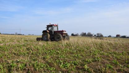 tractor groenbemesting