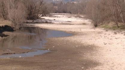 De droogte in het noorden van Italië is nu al problematisch. Het waterpeil van de Po staat ondermaats.