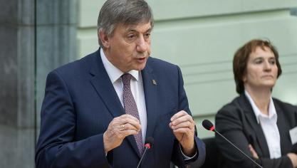 De rest van deze week gaan we gebruiken om het akkoord te sluiten, zei Jam Jambon in het actualiteitsdebat van het Vlaams parlement.