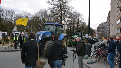 Bioforum roept haar leden niet op om te gaan betogen.