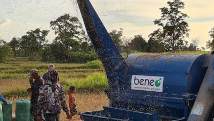 Beneo leverde 8 oogstmachines en 4 dorsmachines om de werklast te verlichten en de opbrengst op het veld te verhogen.