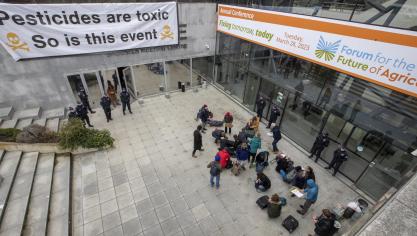 Zowat 60 activisten van het collectief 