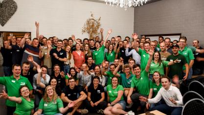 Maar liefst 115 Groene Kringers uit heel Vlaanderen zakten op 22 juni af naar Bree in Limburg voor de jaarlijkse Nationale Raad.