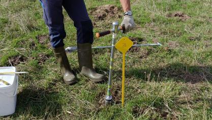 Onderzoekers stelden vast dat in de bovenste 30 cm van de bodem slechts 50 tot 60% van de totale organische C-voorraad van de bodem tot 1 m opgeslagen zit.