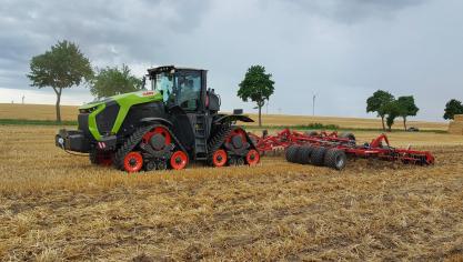 De 12.590 en 12.650 zijn 2 nieuwe Xerions bij Claas.