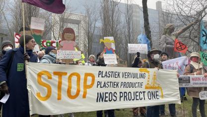 Niet alleen de landbouw kijkt met verontwaardiging naar de saga rond Project One van Ineos, ook de natuurverenigingen zien het project liever niet doorgaan. Het collectief Ineos Will Fall met onder meer Greenpeace organiseerde vorig jaar nog een betoging aan het kabinet van Demir.