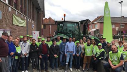 Op 1 augustus overhandigden de landbouwers hun bezwaren in Geetbets symbolisch aan de colleges van de betrokken gemeenten, met de vraag hun bezorgdheden mee te nemen in het gemeentelijke advies.