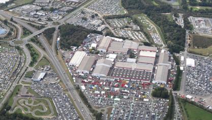 Luchtbeeld van de vorige editie van Space in Rennes.