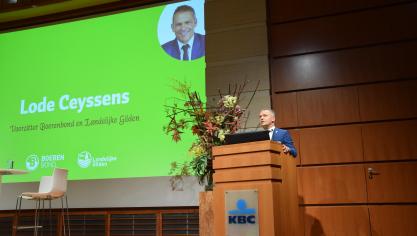 “Als Boerenbond blijven we de hand reiken om in dialoog te gaan. Er zijn wel degelijk oplossingen mogelijk die een economisch en sociaal bloedbad kunnen vermijden”, stelt Lode Ceyssens.