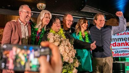 BBB is tevreden met hun verkiezingsuitslag.