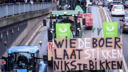 Boerenbond en Groene Kring plannen protestacties komende week.