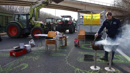De agrovoedingssector staat achter de acties van de landbouwers.