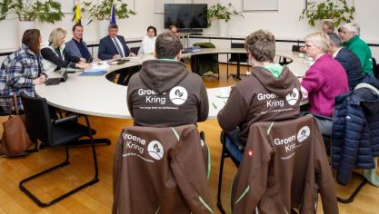 Vertegenwoordigers van de landbouworganisaties ABS, Boerenbond en de Groene Kring zaten deze ochtend 2 uur lang samen met de Vlaamse regering.