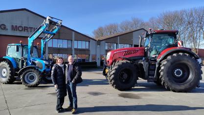 Bernard en Karen Mortier zetten nu ook in op de verdeling van de merken Mc Cormick en Landini.