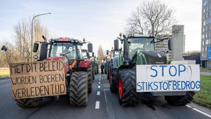 Na meer dan 12u manifesteren in het Antwerps havengebied wordt de actie opgeschort.