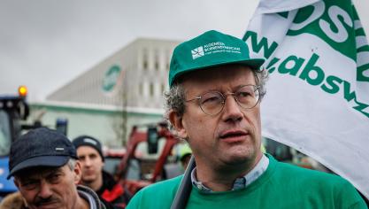 Marc Wulfrancke van ABS dringt aan op een duidelijke afbakening van agrarisch gebied en natuurgebied.