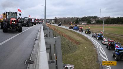 Poolse boeren protesteren verder tegen de Europese landbouwpolitiek en de invoer van producten uit Oekraïne.
