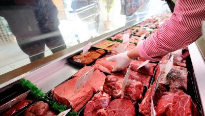 Het thuisverbruik van vers en bevroren vlees en gevogelte steeg in 2023 met 1% tot 27,7 kg per capita (per hoofd).