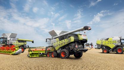 Ter gelegenheid van meer dan 500.000 geproduceerde maaidorsers brengt Claas enkele verjaardagsmodellen in een speciaal ontwerp uit.