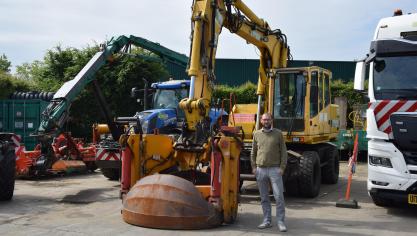 Dieter Lannoo, Directeur Divisie Noord Landscape Services, gaf ons meer toelichting bij de activiteiten van Krinkels.