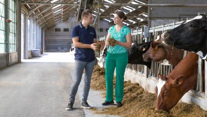 Onze boeren hebben nood aan een hoge servicegraad. Het is dé reden waarvoor we zoveel experts in huis hebben , stelt Niek Depoorter.