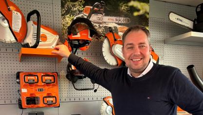 Tommy Nagtegaal, manager Stihl Pro Solutions Benelux, was onze gesprekspartner.