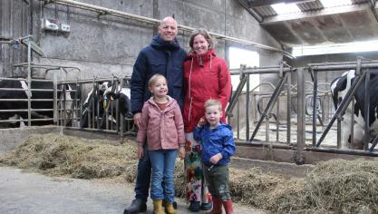 Benny en Sarah hebben gekozen voor een heel diverse boerderij in de  korte keten.