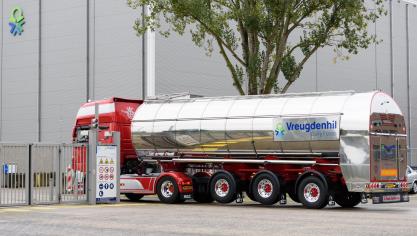De melkprijs van Vreugdenhil stijgt verder door.