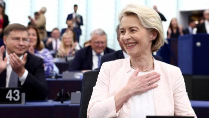 Het Europees Parlement verkoos Ursula von der Leyen op 18 julie voor een tweede termijn als voorzitter van de Europese Commissie.