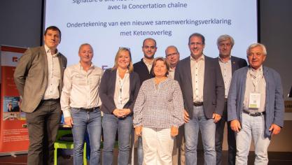 Het voorbije weekend werd het Samenwerkingsakkoord ondertekend op de Landbouwbeurs in Libramont.