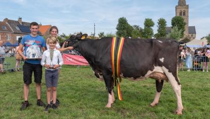 Kemdale Belly (v. Dropkick) van Frederik Geerardyn uit Kemmel werd algemene dagkampioene.