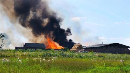 Brand op de boerderij heeft bijna altijd een zware impact op het bedrijf en op  de mensen achter het bedrijf.