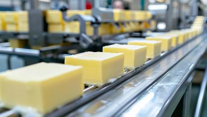 Sinds half juli steeg de Europese boterindex met 18,6%.