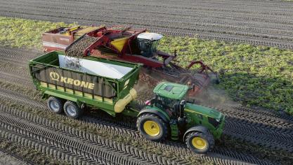 Krone breidde zijn gamma uitdraaiwagens uit naar onderen.