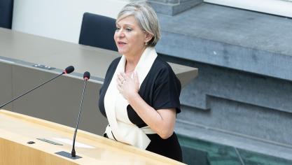 Katia Segers van Vooruit wordt voorzitter van de commissie