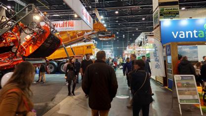 Interpom palmt ook deze editie de volledige beursvloer van Kortrijk Expo in.