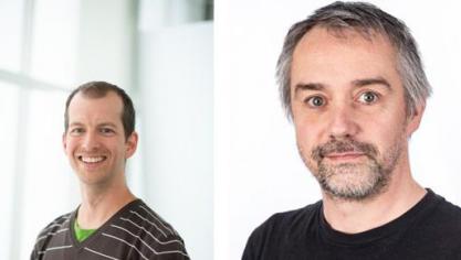Onderzoekers Bert De Rybel en Dominique Audenaert ontdekten dat plantenwortels een soort 