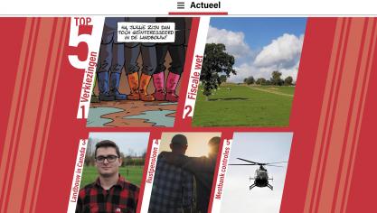 Ontdek de meest gelezen artikelen van het voorbije jaar van de katern Actua in Landbouwleven.