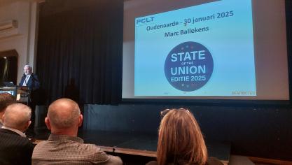 Marc Ballekens bracht heel wat info tijdens de State of the Union.